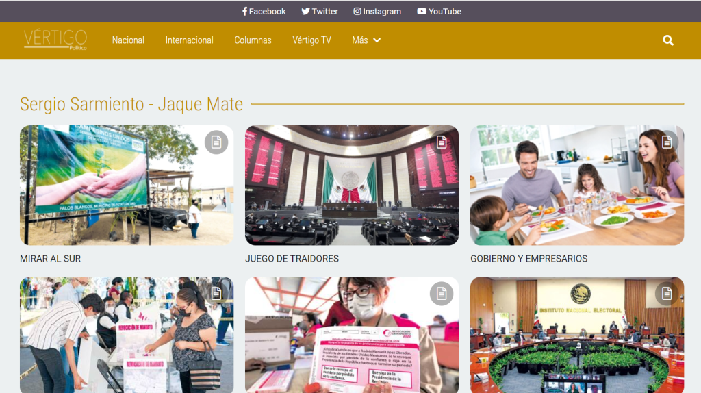 Jaque Mate en Vértigo Político